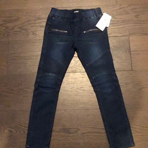 Hudson Kids Skinny Moto Pull-On Jeans